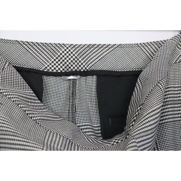 Kit and Ace Women's Size 8 Black Around The Bend Houndstooth Crepe Trouser $248 - Picture 3 of 12